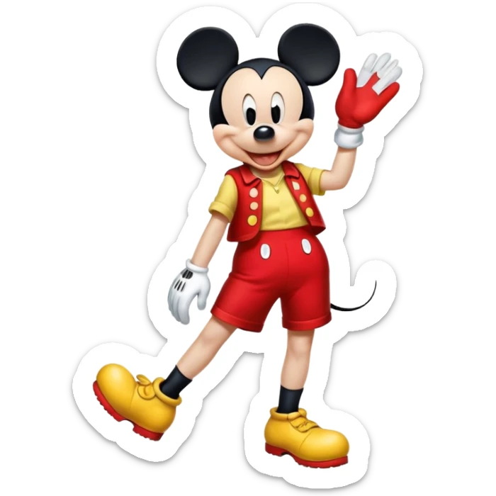 Mickey Mouse sticker