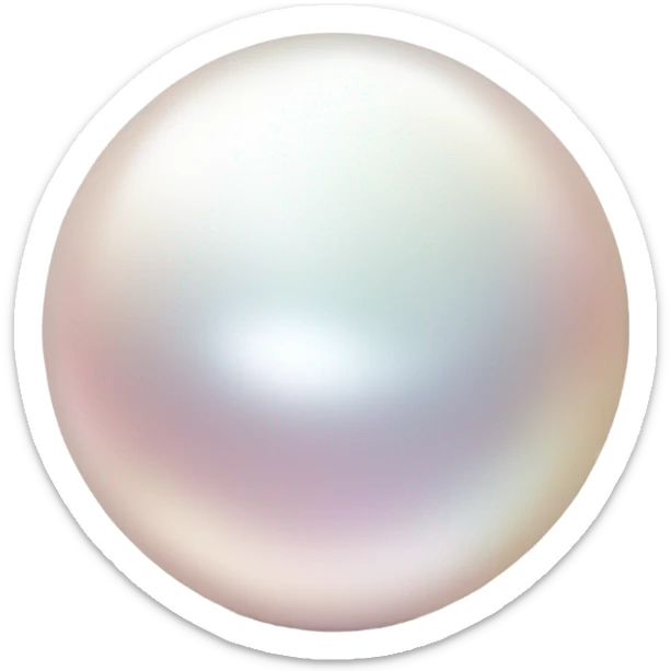 Pearl sticker