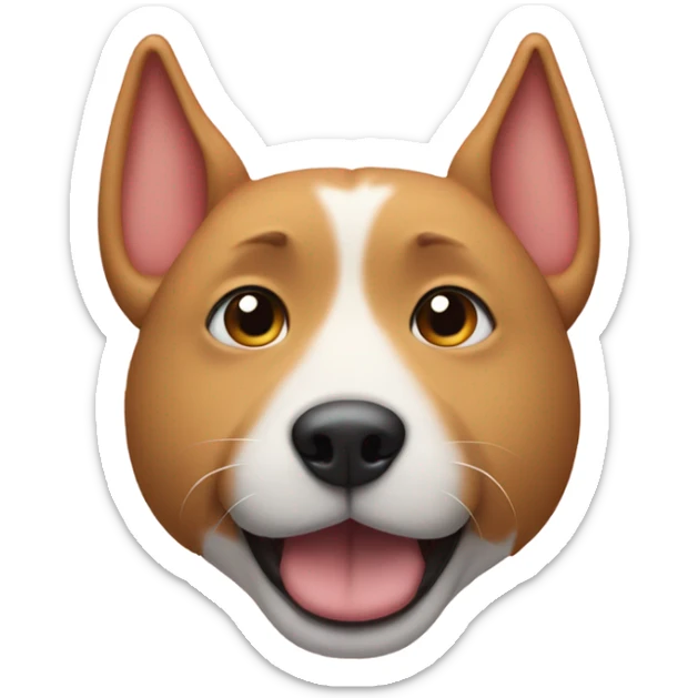 actual dog instead of a sausage in a hot dog sandwich with cat ears and a rat tail sticker