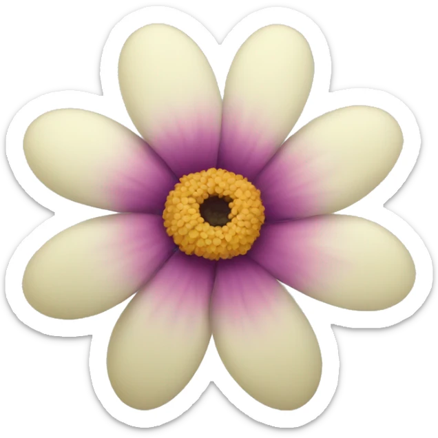 Flower sticker