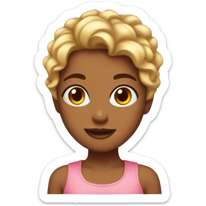 Girly emoji  sticker