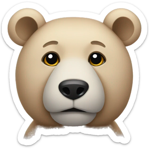 Oso sticker