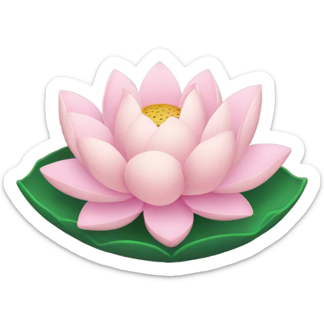 Lotus sticker