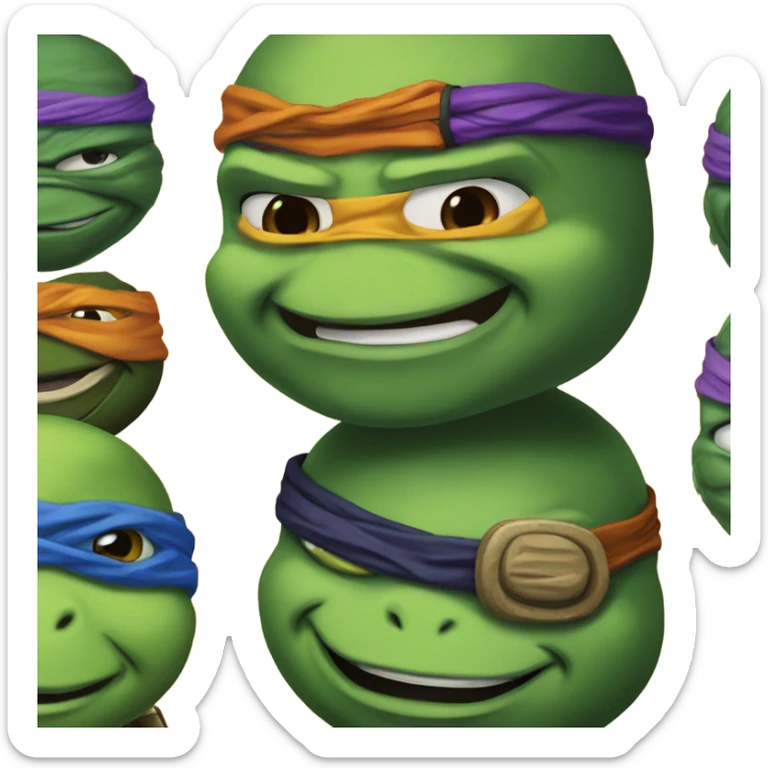 teenage mutant ninja turtles sticker