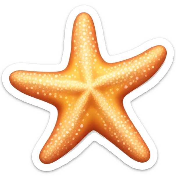 Starfish sticker