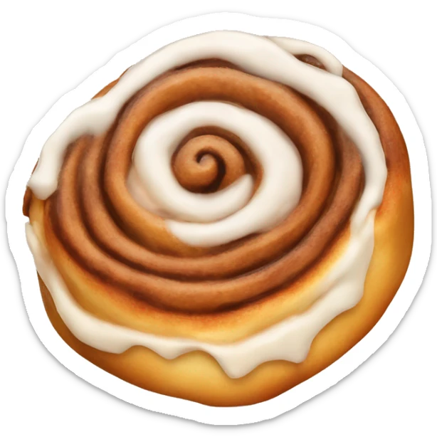 Cinnamon roll sticker