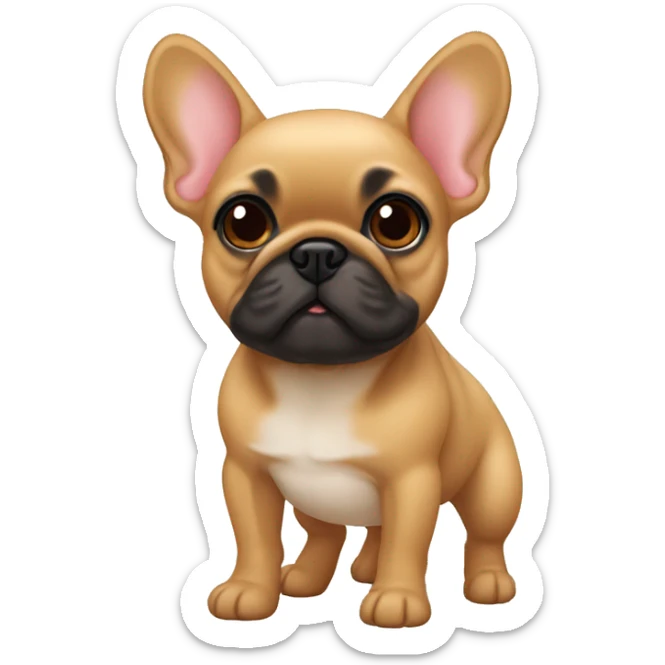 Fawn frenchie  sticker
