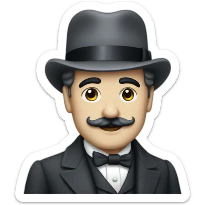 Poirot sticker