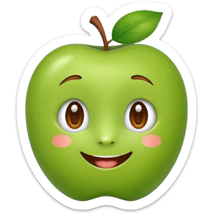 {
  "prompt": "emoji d'une échalote mignonne, forme ovale cuivrée avec petite tige verte, style Apple emoji vectoriel plat, visage kawaii souriant, fond transparent, ombres douces et contours nets"
}
 sticker