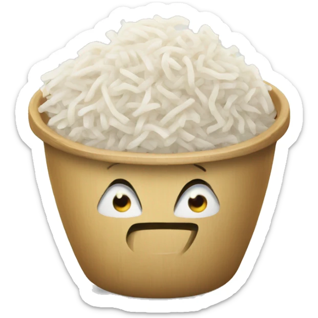rice or noodle sticker