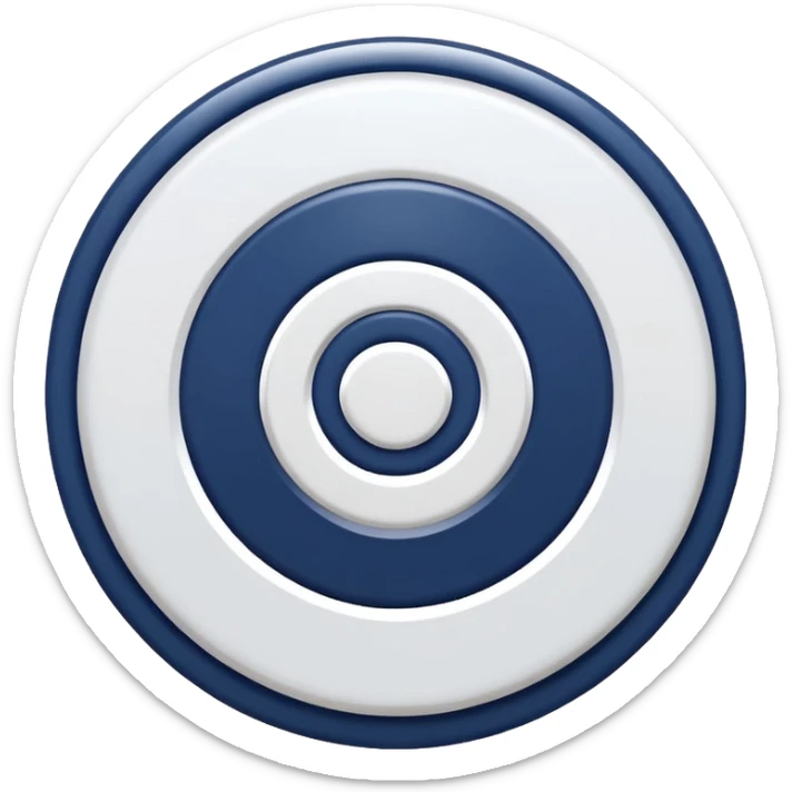 Make me the main colors of Bolton wanderes (white and navy blue) but do it like this ⚪️🔵 sticker