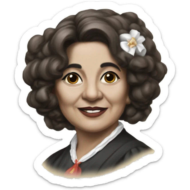 Julia Constancia de Burgos García was a Puerto Rican poet. As an advocate of Puerto Rican independence, she served as Secretary General of the Daughters of Freedom, the women's branch of the Puerto Rican Nationalist Party.  sticker
