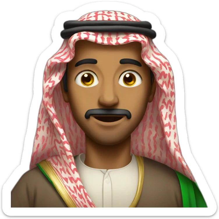 Saudi sticker