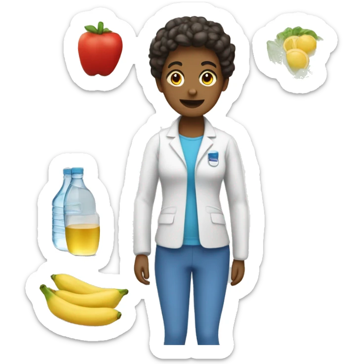 healthy life style emoji, contains sleep, healthy food, water, sport, shower emojis sticker
