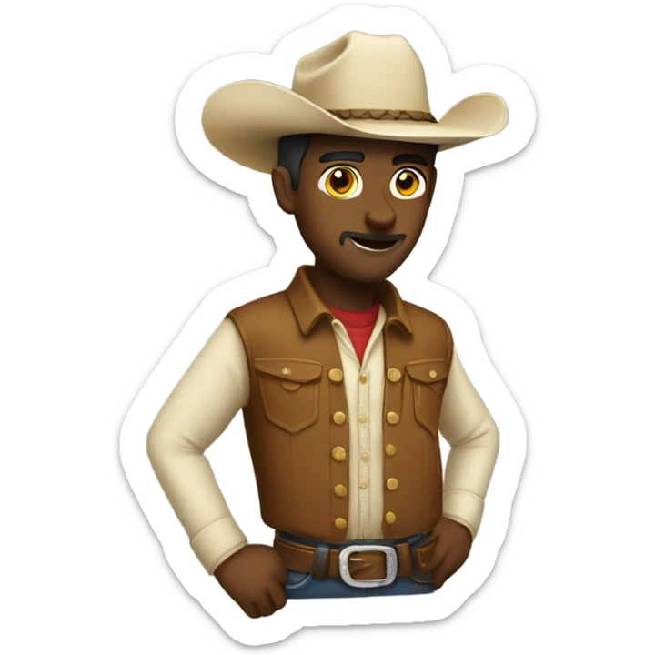 Cowboy  sticker