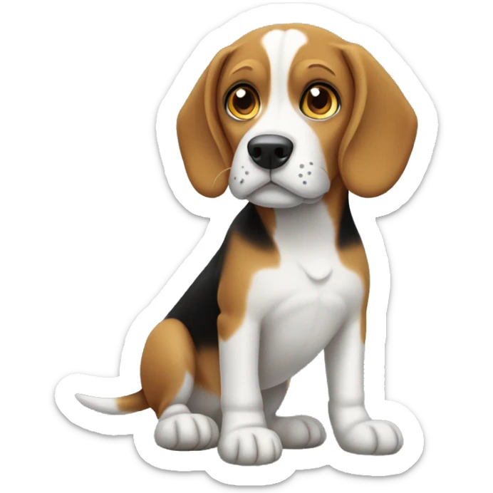 Beagle sticker