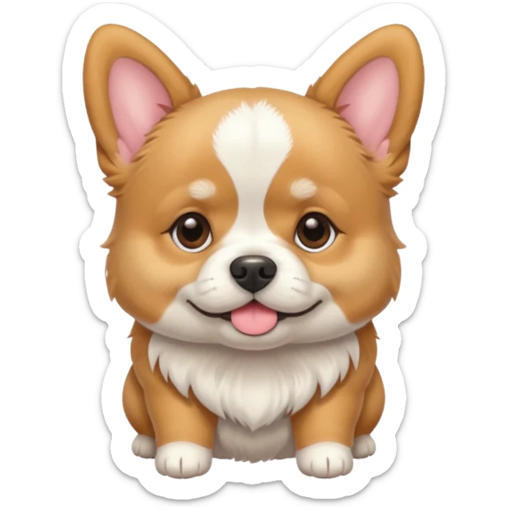 Can you do a mix of a Maltese, Pomerian, French Bulldog and Corgi sticker