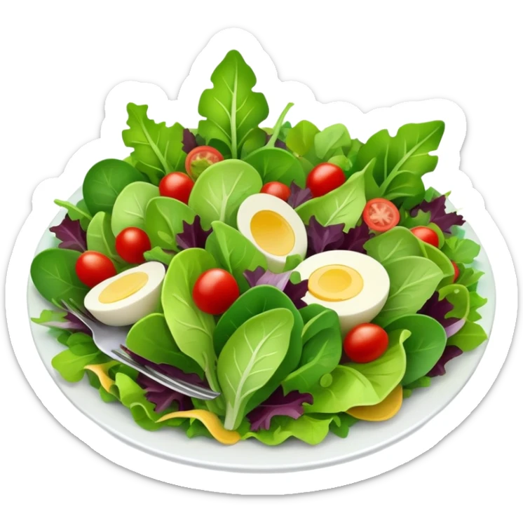 Salad sticker