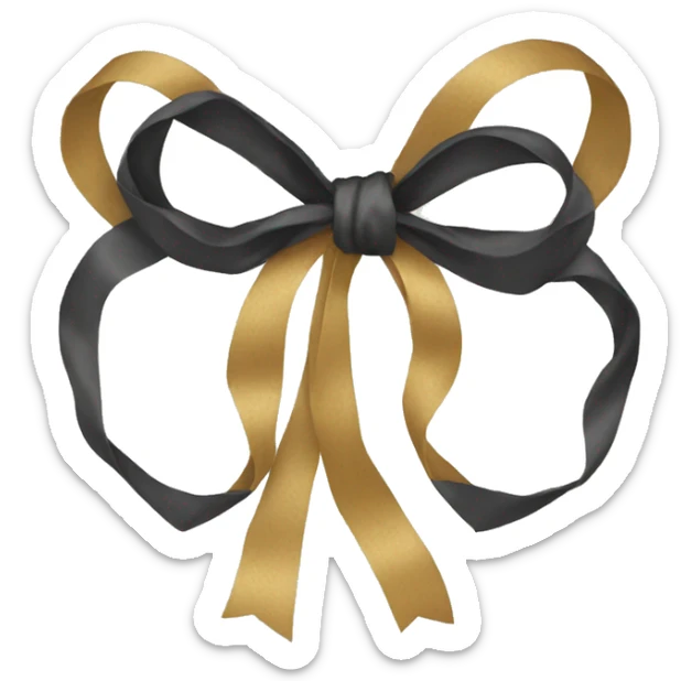 Bow sticker