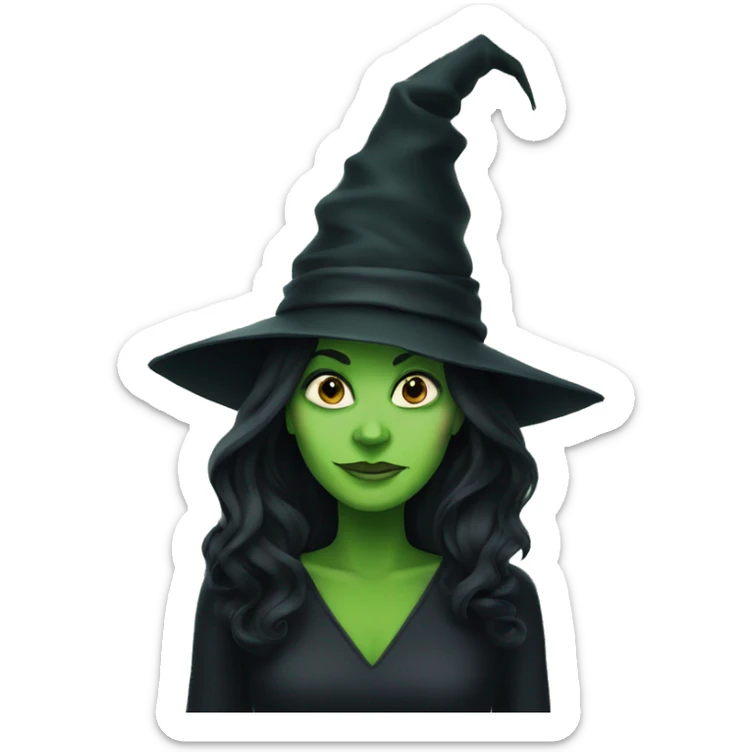 Elphaba sticker