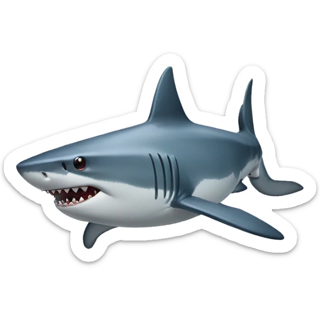 shark sticker