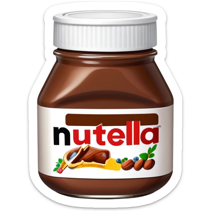 Nutella sticker