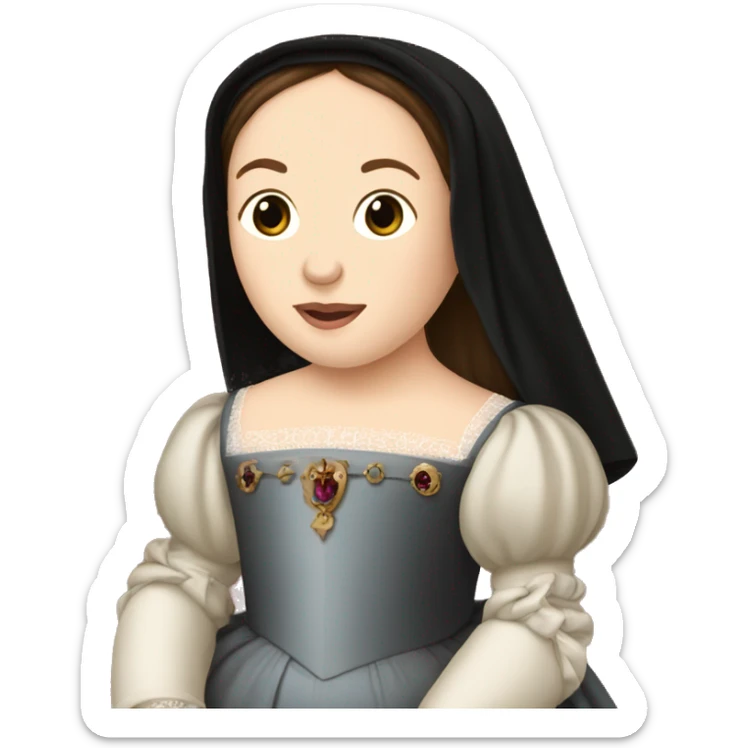if anne boleyn and catherine of aragon had a baby sticker