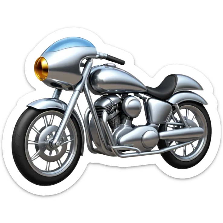 Bullet bike sticker