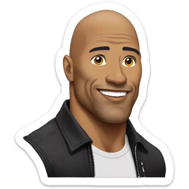 The Rock sticker