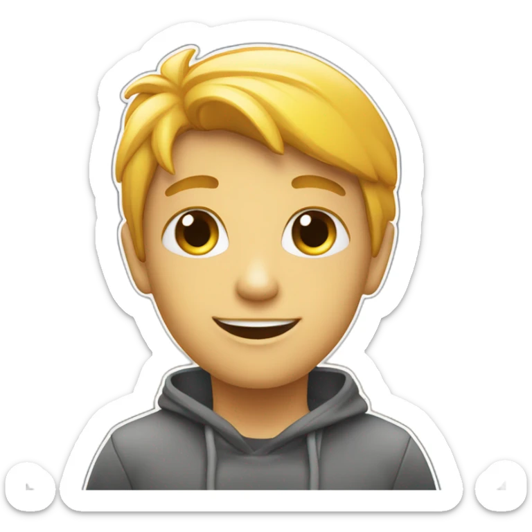 Ontwerp een emoji of sticker in het thema van pretparken. sticker