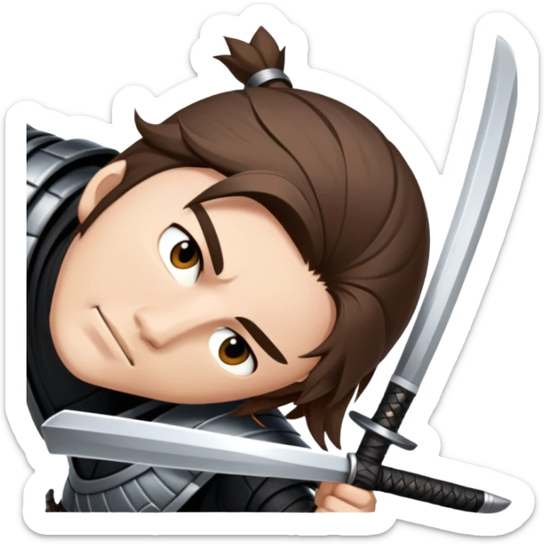 Modern Samurai sticker