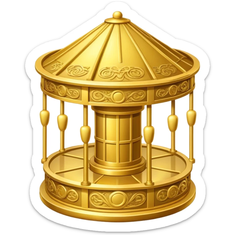 Money-Go-Round: Similar to "merry-go-round," but replacing "merry" with "money" to emphasize the repeated exchange of funds and positions between politics and business. sticker