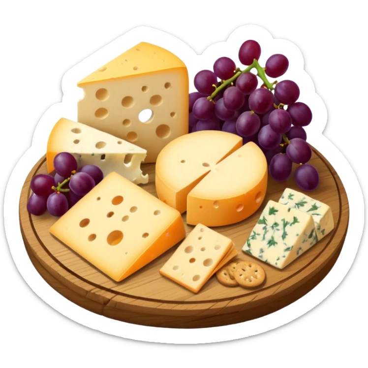 Cheeseboard sticker