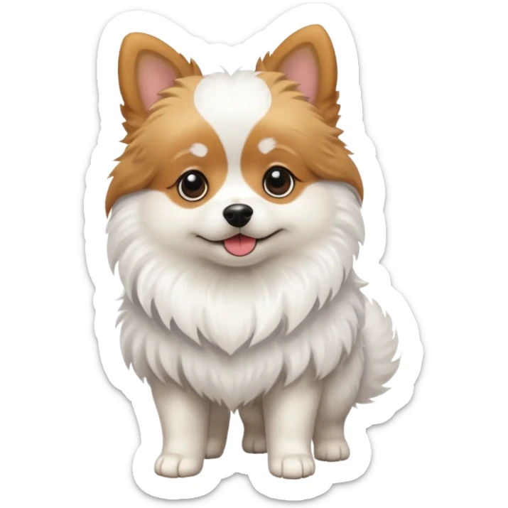 Cachorro espiguinha sticker