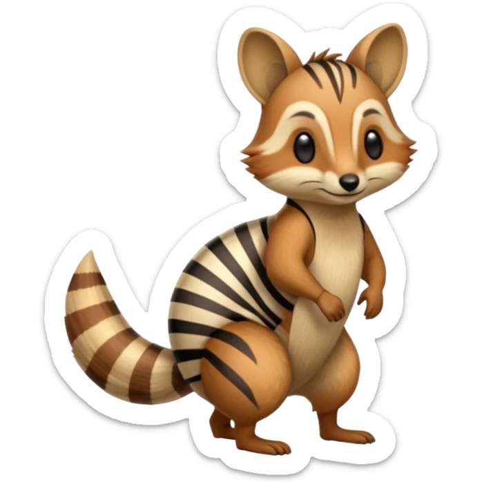 Numbat, full body sticker