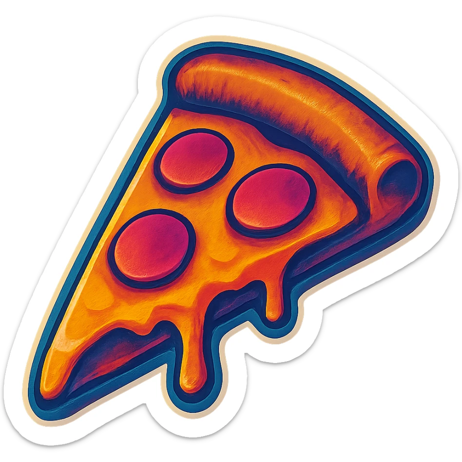pizza sticker
