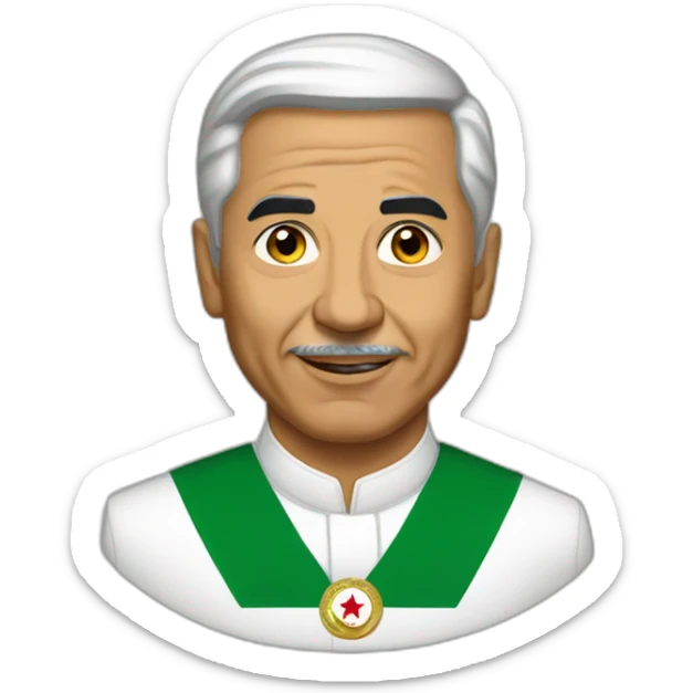 President of the Republic of Algeria  sticker