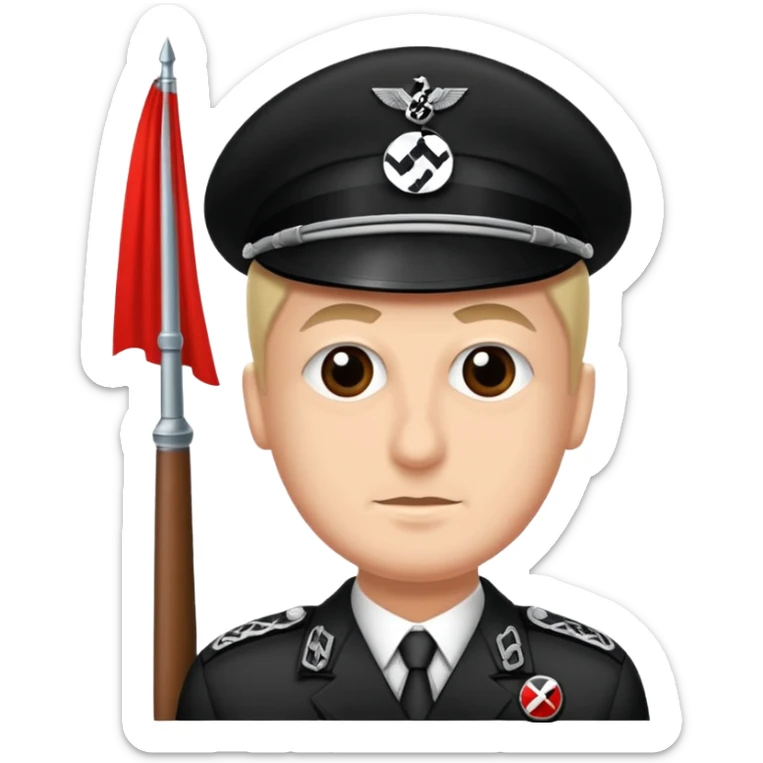 nazi bayrağı  sticker