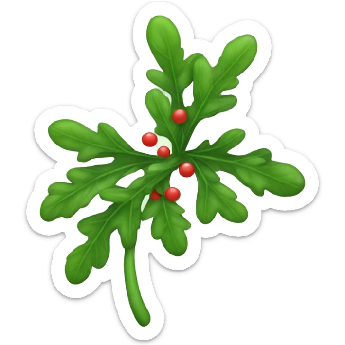 mistletoe sticker