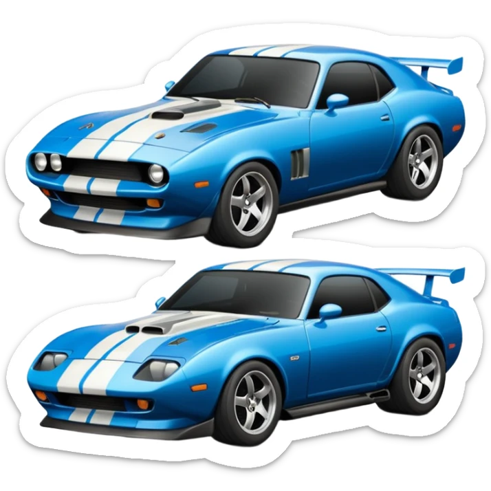 fast and furious movie  single cars emojis in gif sticker