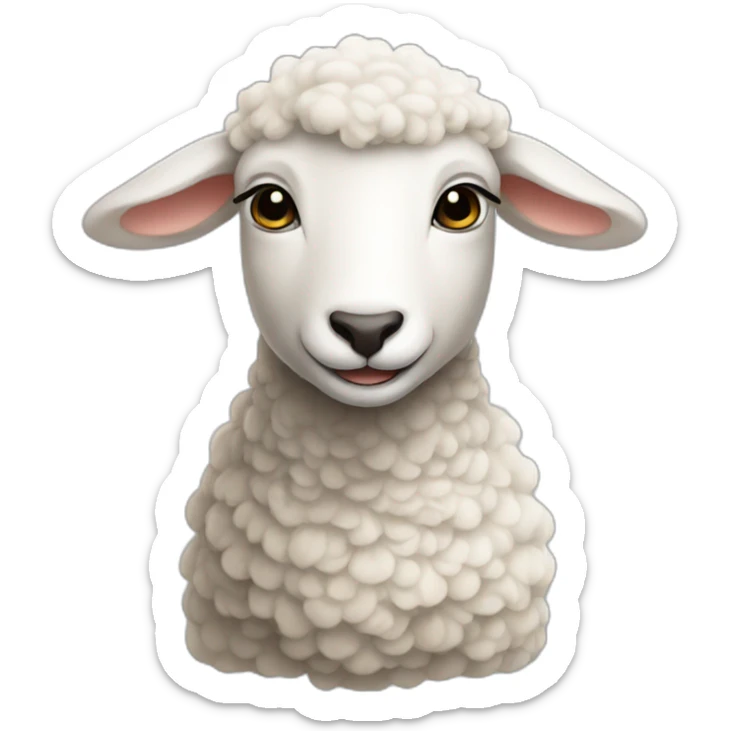 Lamb sticker