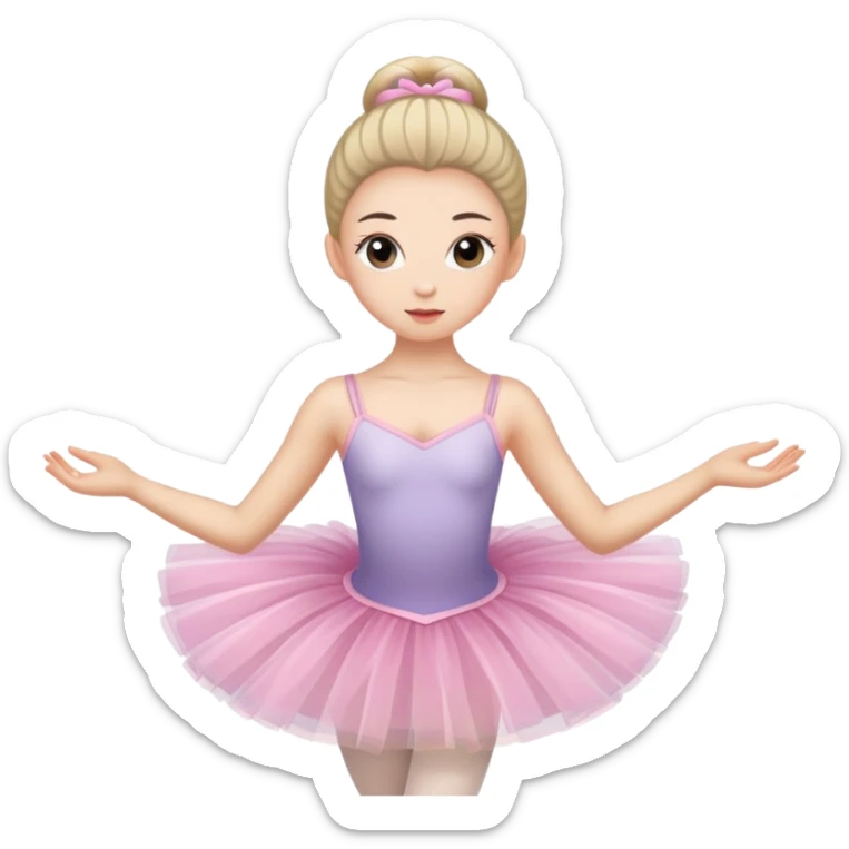 ballet dancer sticker