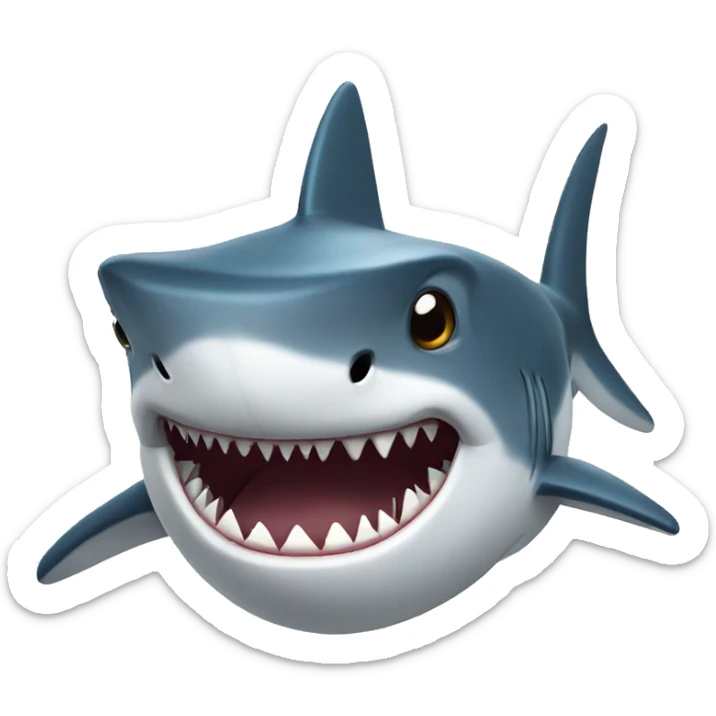 Shark sticker