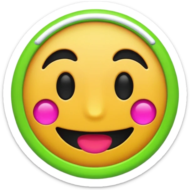 Bana Fivem Roleplay emojisi yap emojinin üstendeki isim NEON olsun farklı renklerde yap sticker