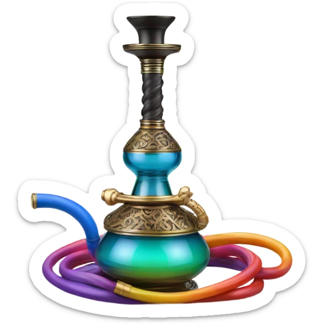 Hookah sticker
