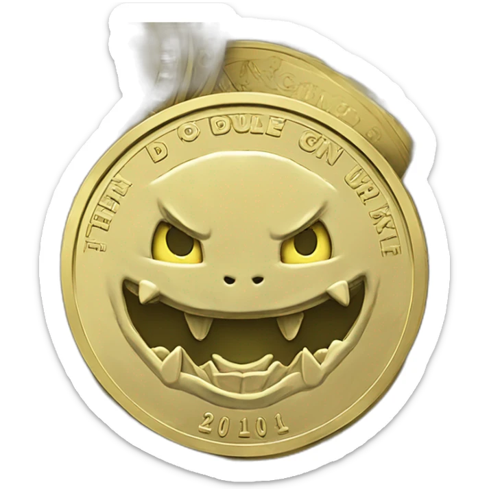pokemon halloween money puregold coin pokecoin pokedollar dollar sticker