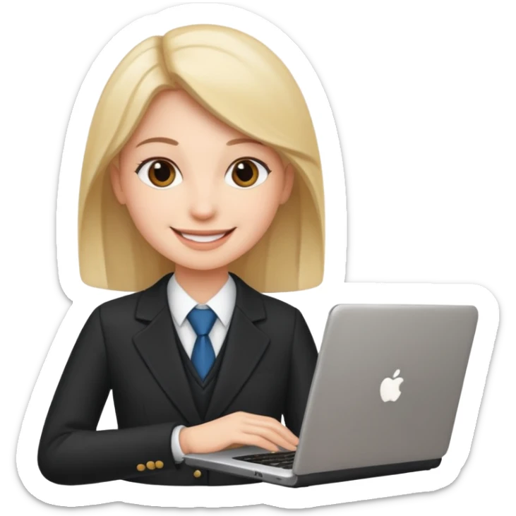 Por favor hace un emoji para una empresa de community manager, tiene que ser profesional, atractivo, elegante y empresarial sticker