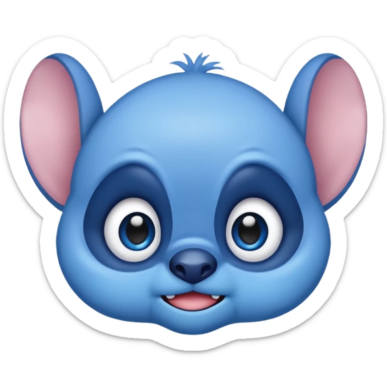 Generate an emoji of Stitch from the movie Lilo and stitch sticker