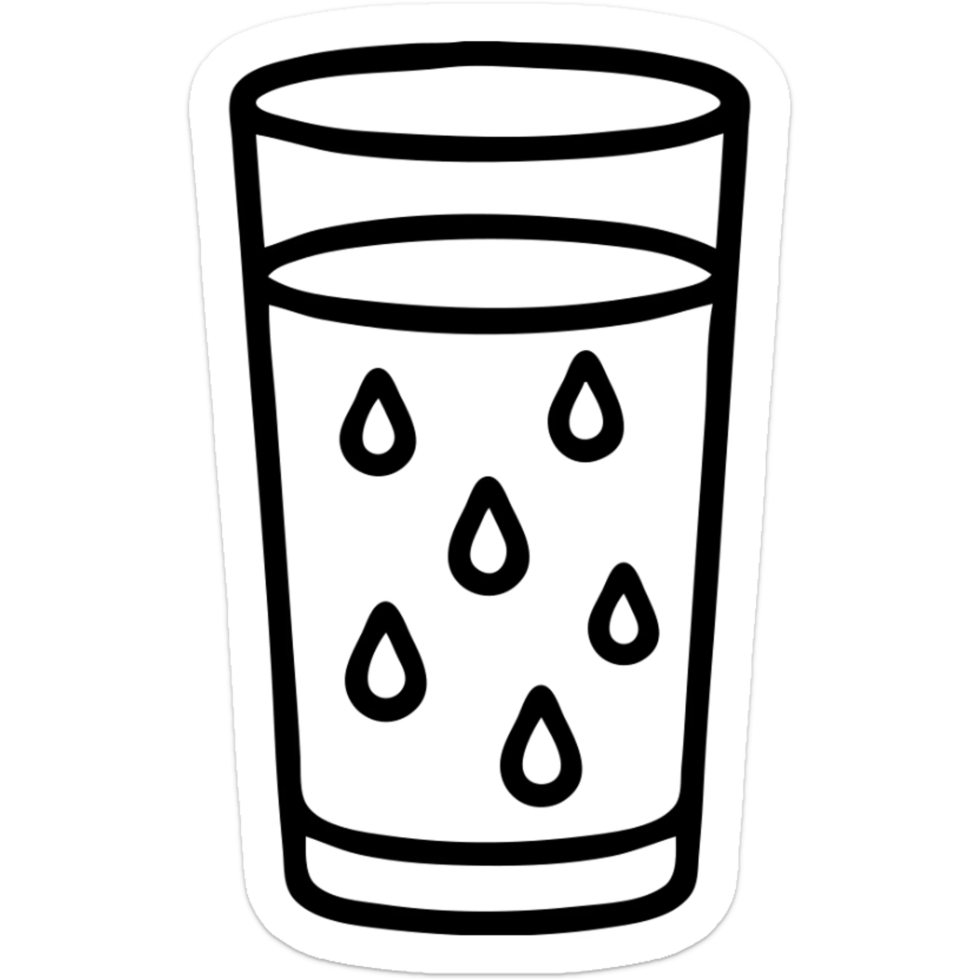 Tall glass of yellow juice, lemonade or pineapple juice with condensation sticker