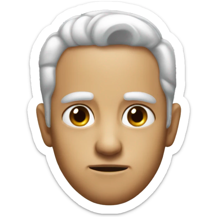 Bombastic side eye sticker